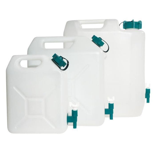 Jerrycan extra-fort avec robinet eau propre 35 litres