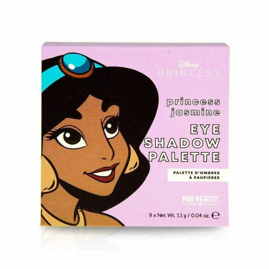 Palette d'ombres à paupières Mad Beauty Disney Princess Jasmine Mini (9 x 1,1 g)