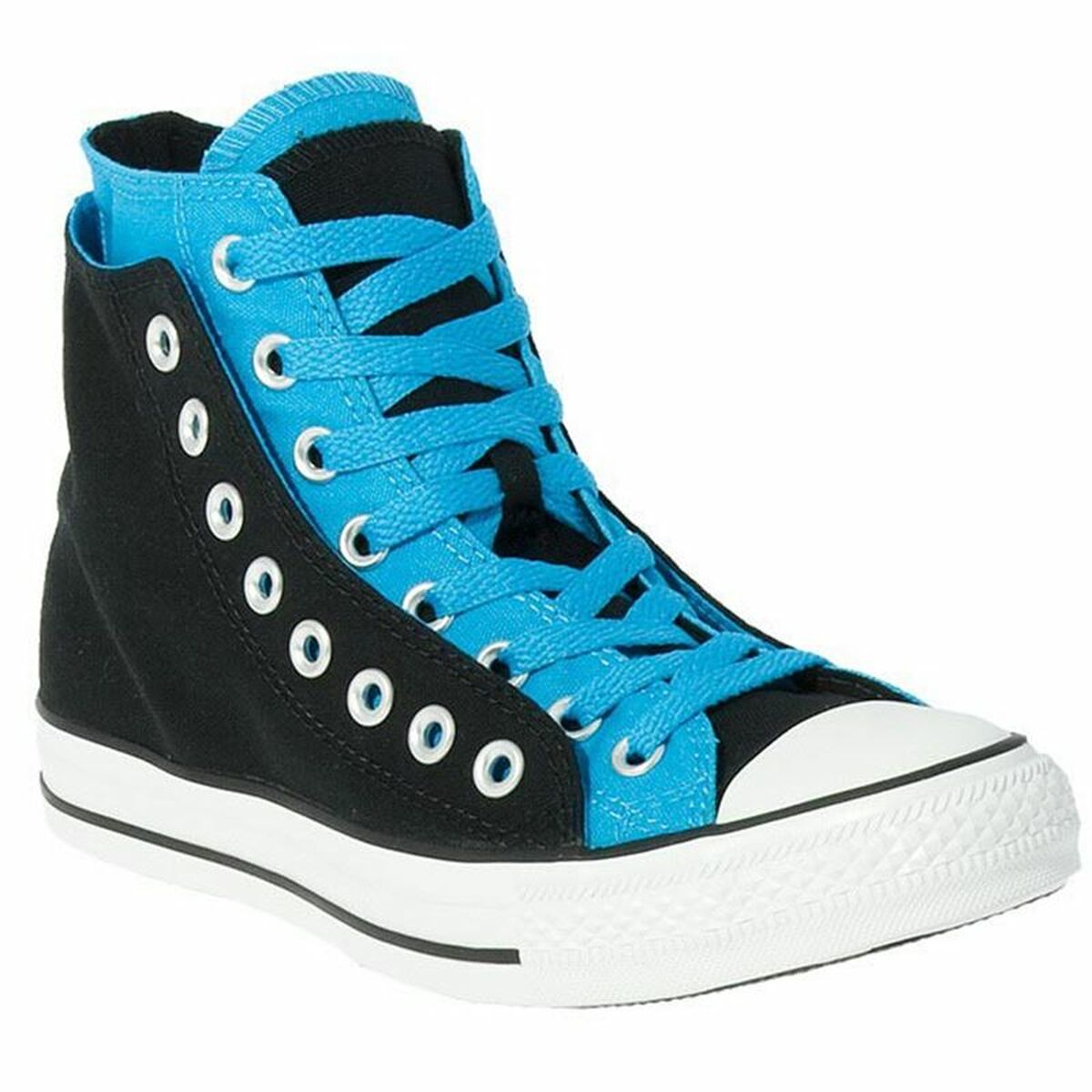 Chaussures de Sport pour Homme Converse Chuck Taylor Double Upper Hi Noir