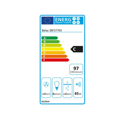 Hotte standard Balay 3BF277EX 70 cm 730 m3/h 252 W