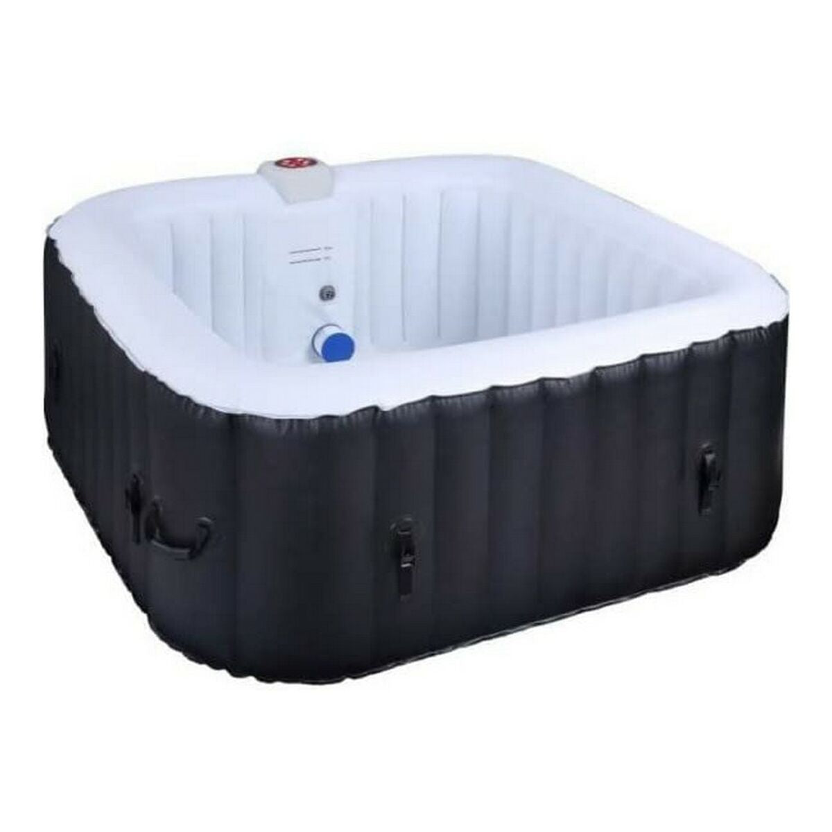 Spa gonflable Sunspa Carré Noir 4 personnes (155 x 155 x 65 cm)