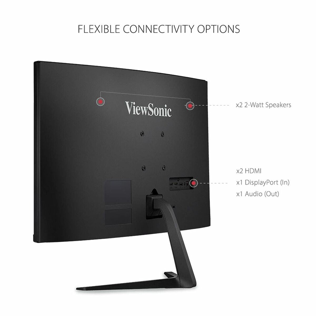 Écran ViewSonic VX2718-2KPC-MHD Courbe 27" LED 165 Hz VA Flicker free