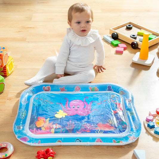 Tapis de Jeu à Eau Gonflable pour Bébé Wabbly InnovaGoods