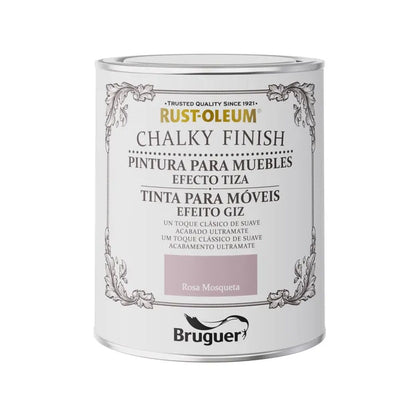 Peinture Bruguer Rust-oleum Chalky Finish 5733892 Meubles 750 ml Rose Musquée