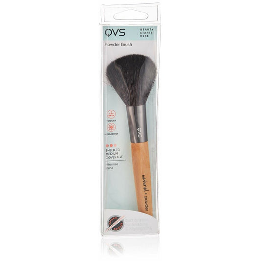 Pinceau de Maquillage QVS Bois Naturel