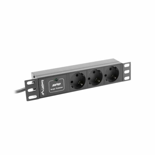 Réglette Lanberg PDU-03F-0200-IEC-BK