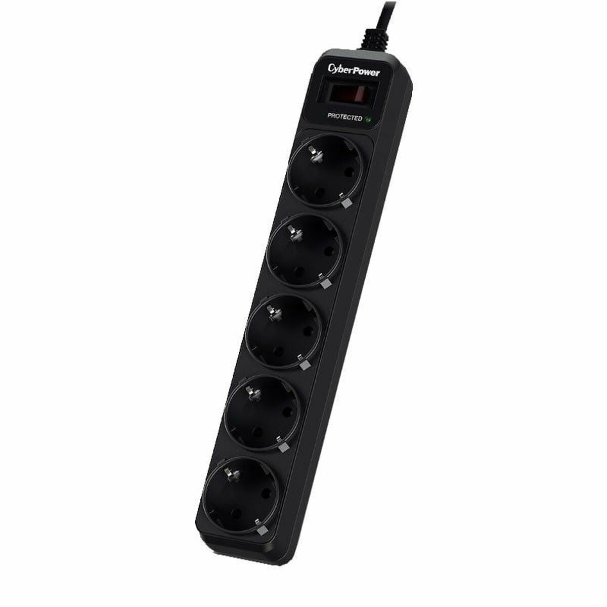 Multiprise 5 Prises avec Interrupteur Cyberpower B0520SC0-DE (1,8 m)