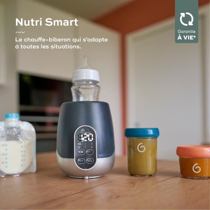 BABYMOOV Chauffe biberon nomade maison/voiture NutriSmart - Programmable