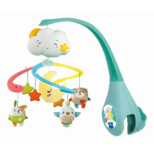 Mobile - CLEMENTONI - Sweet Dream Cot - Musique, rotation et peluches douces