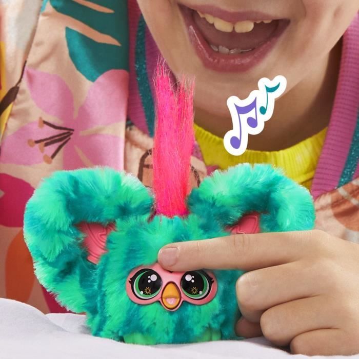 Furby Furblets Mello-Nee, Mini peluche électronique pour filles et garçons, plus de 45 sons, a partir de 6 ans, Hasbro