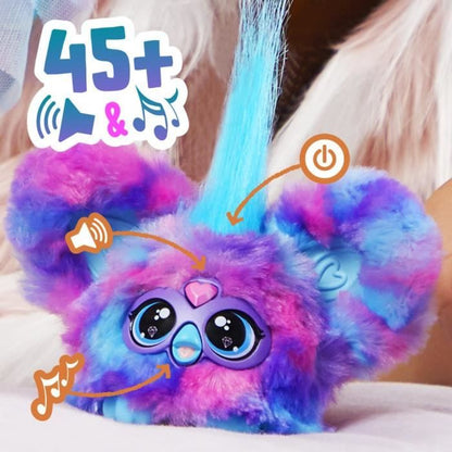 Furby Furblets Luv-Lee K-Pop, Mini peluche électronique pour filles et garçons, plus de 45 sons, a partir de 6 ans, Hasbro