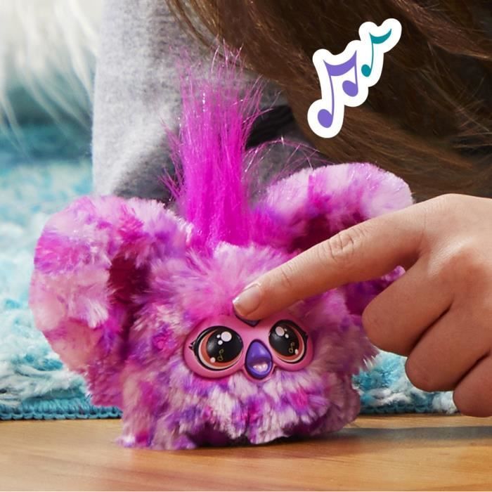 Furby Furblets Hip-Bop, Mini peluche électronique pour filles et garçons, plus de 45 sons, a partir de 6 ans, Hasbro