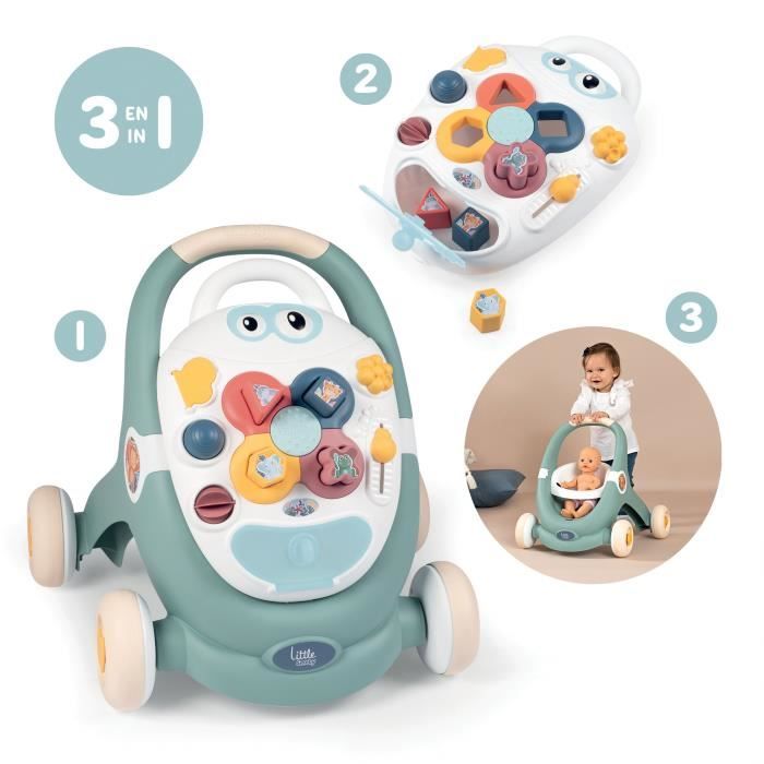 Smoby - Little Smoby - Trotty 3 en 1