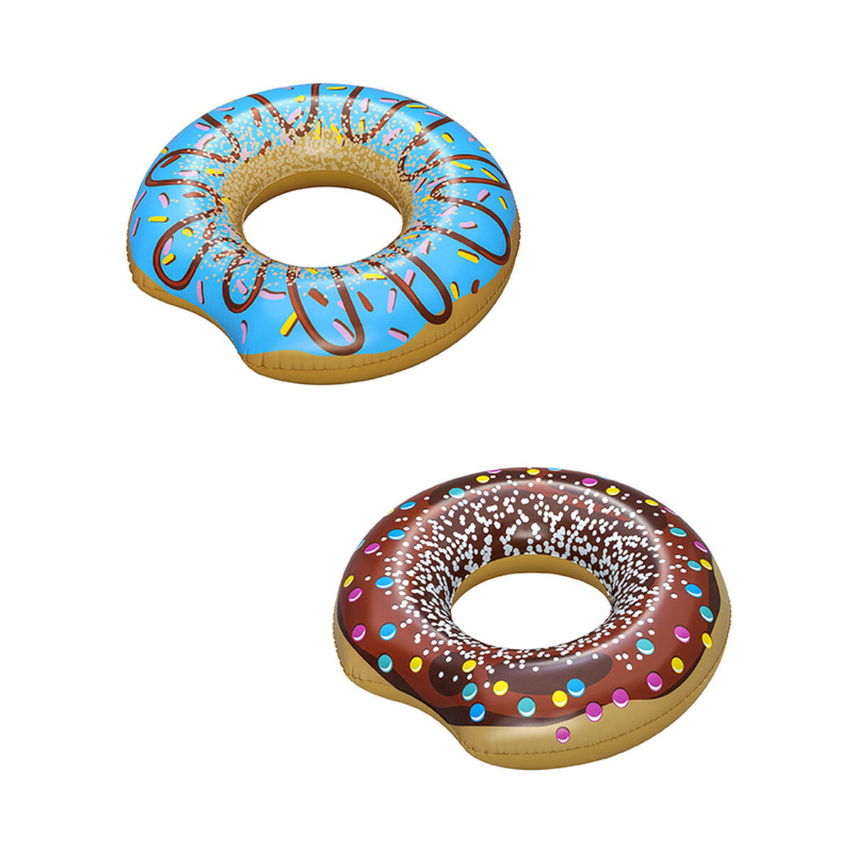 Bouée gonflable Bestway Donut Ø 107 cm Multicouleur