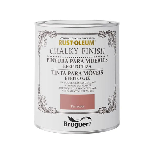 Peinture Bruguer Rust-oleum Chalky Finish 5733893 Meubles Terre cuite 750 ml