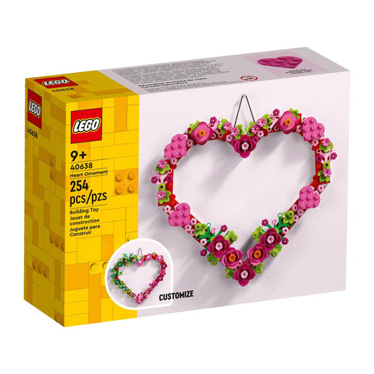 Set de construction Lego 40638 Heart Ornament 254 pièces