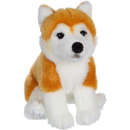 Peluche Chien Shiba - GIPSY TOYS - Assis, 25 cm