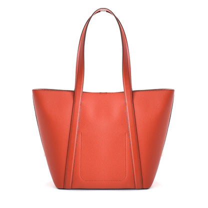 Sac à main Femme Michael Kors HADLEIGH Rouge 29 X 30 X 8 CM