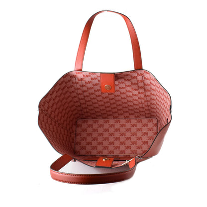 Sac à main Femme Michael Kors HADLEIGH Rouge 29 X 30 X 8 CM