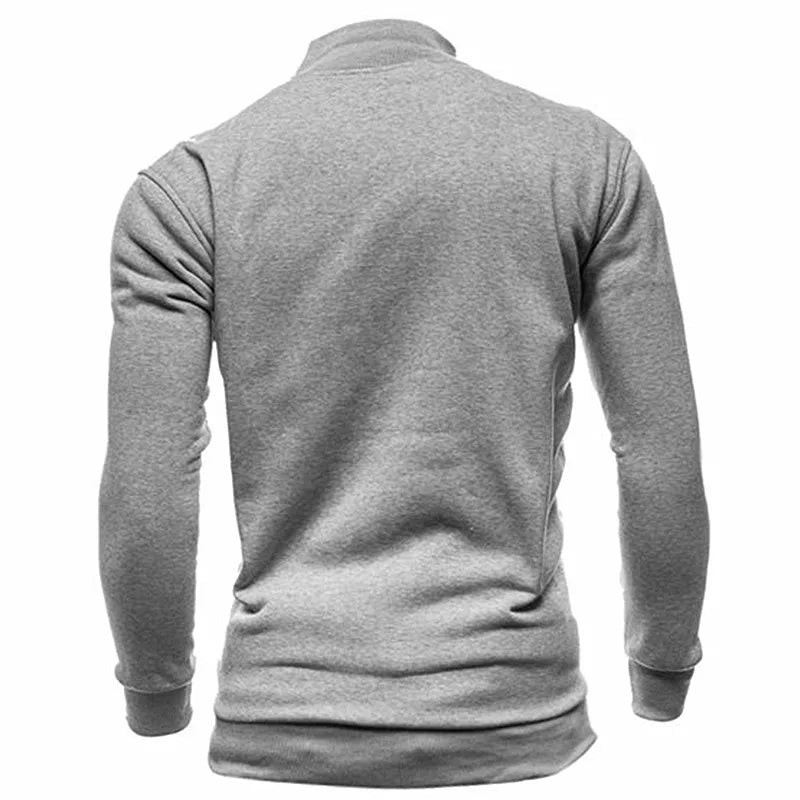 Sweat Zippé Sans Capuche - Neuf 2024