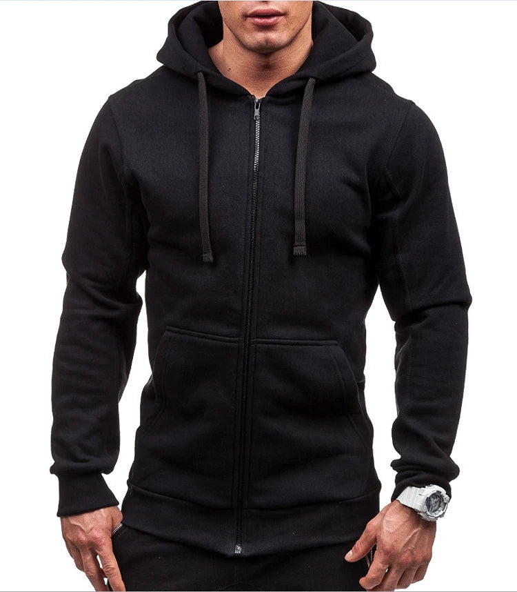 Sweat à Capuche Zippé MRstuff Homme - Neuf 2024