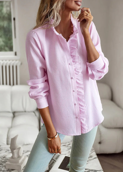 Chemise Élégante à Manches Longues pour Femme