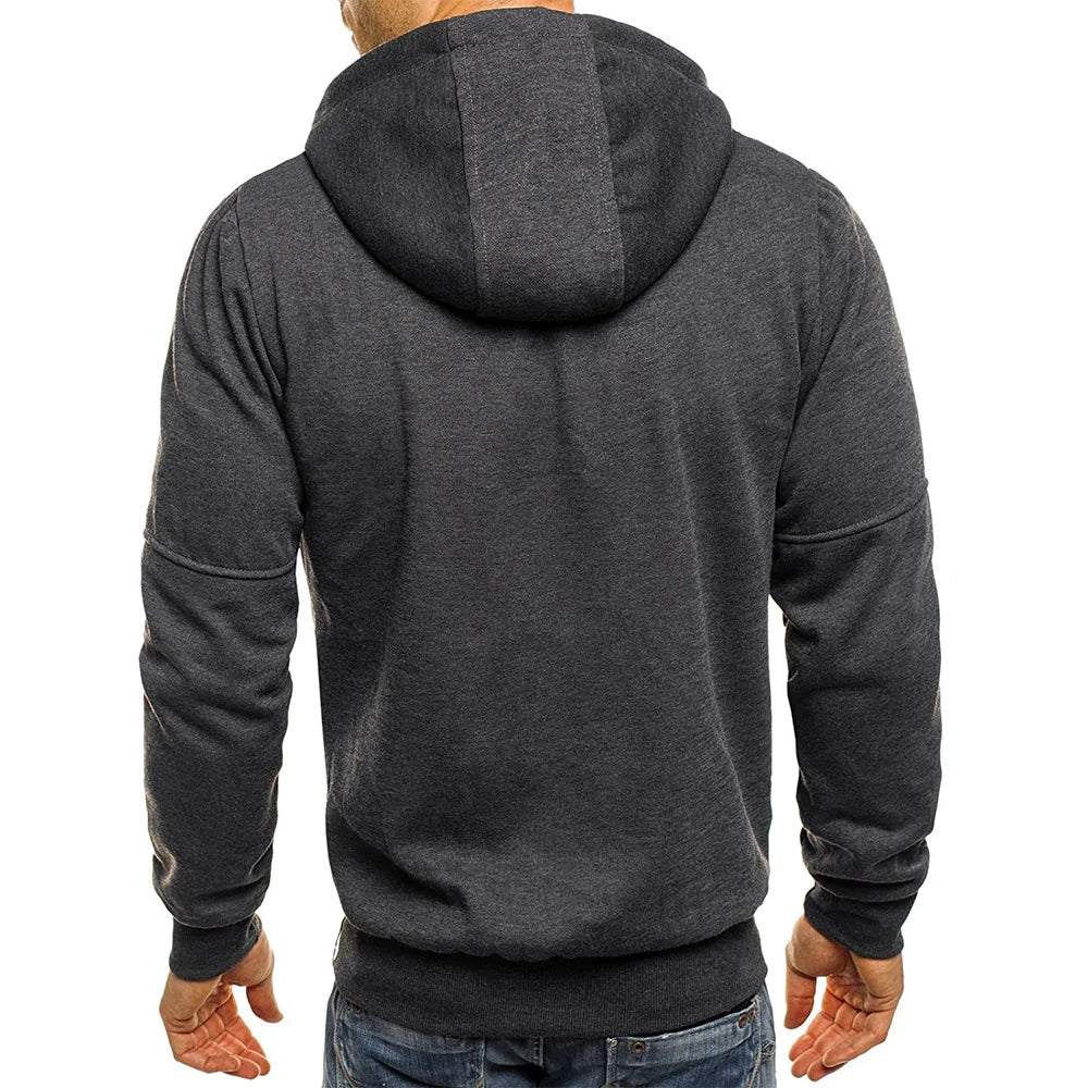 Sweat à Capuche Jacquard MRstuff Homme - Neuf 2024