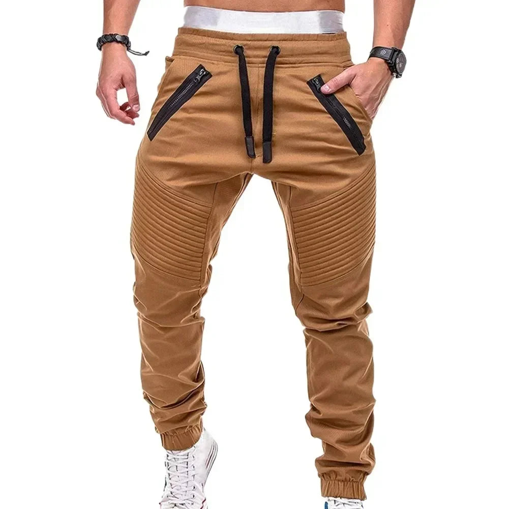 Pantalon de Jogging Slim Homme - Poches Rayé