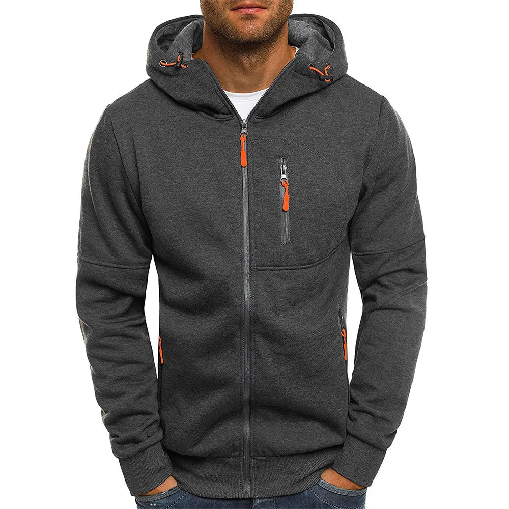 Sweat à Capuche Jacquard MRstuff Homme - Neuf 2024